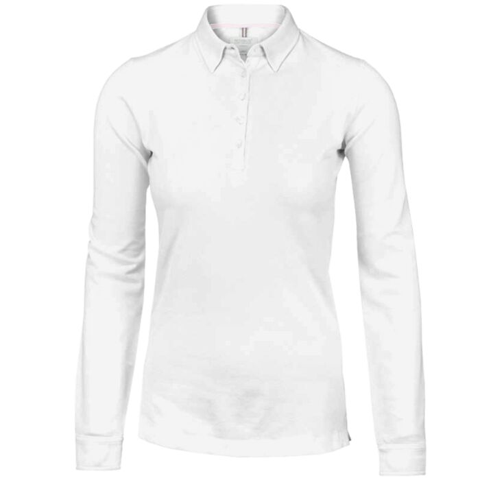 Women’s Carlington – deluxe long sleeve polo Thumbnail