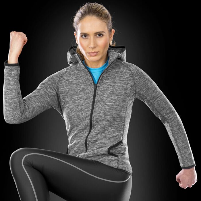 Women's microfleece hoodi Thumbnail