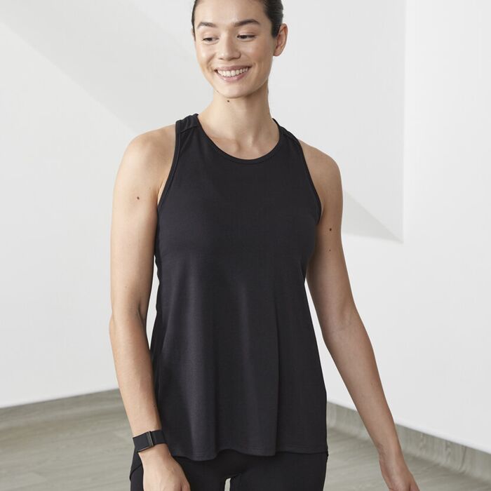 Women's open back vest Thumbnail