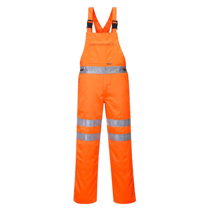 Portwest Hi-Vis Bib & Brace RIS Orange Thumbnail