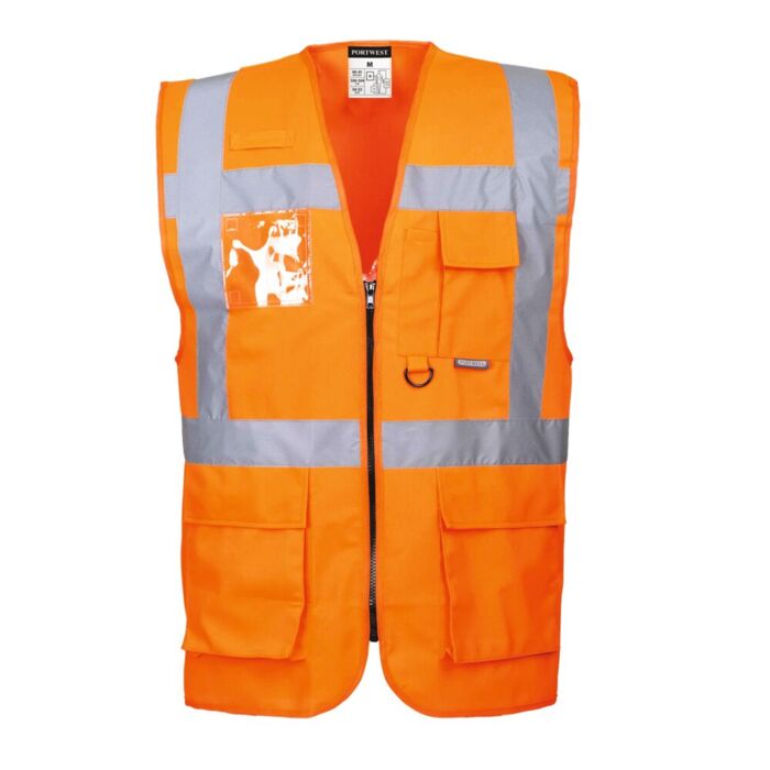 Portwest Berlin Executive Vest Orange Thumbnail