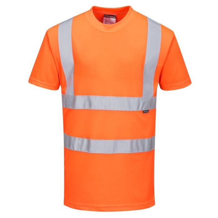 Portwest Hi-Vis T-Shirt RIS Orange Thumbnail