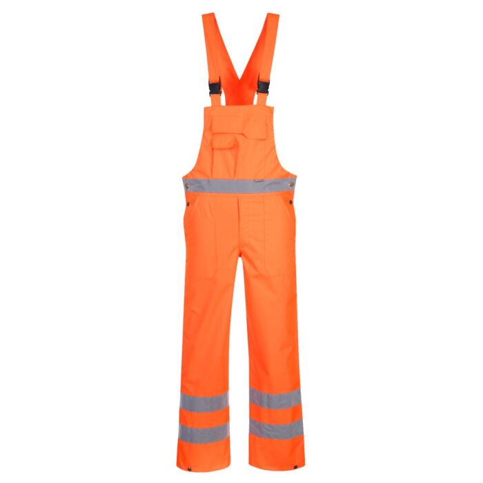Portwest Hi-Vis Bib & Brace Orange Thumbnail