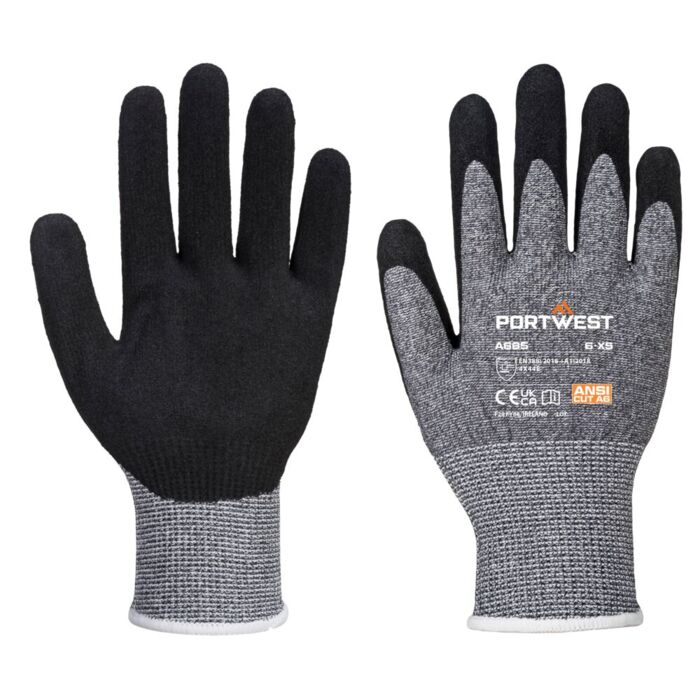 Portwest VHR Advanced Cut Glove Grey Thumbnail