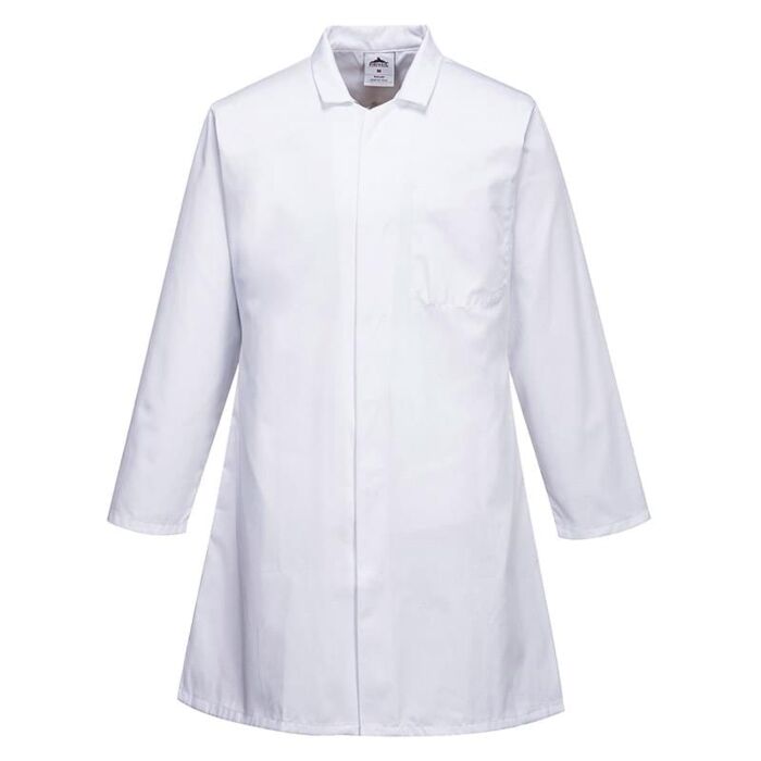 Portwest Food Coat 3 Pockets White Thumbnail