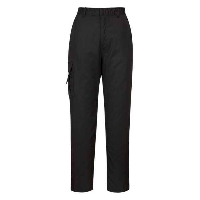 Portwest Ladies Combat Trousers Black Thumbnail