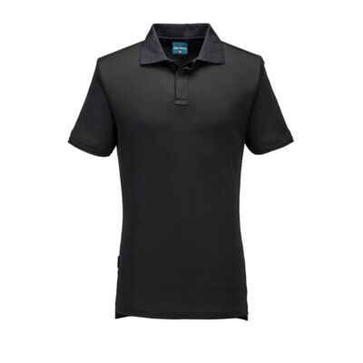 Portwest WX3 Eco Polo Shirt Black Thumbnail