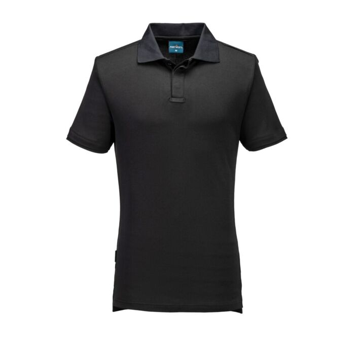 Portwest WX3 Eco Polo Shirt Black Thumbnail