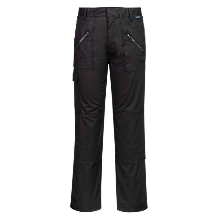 Portwest Stretch Action Trouser Black Thumbnail