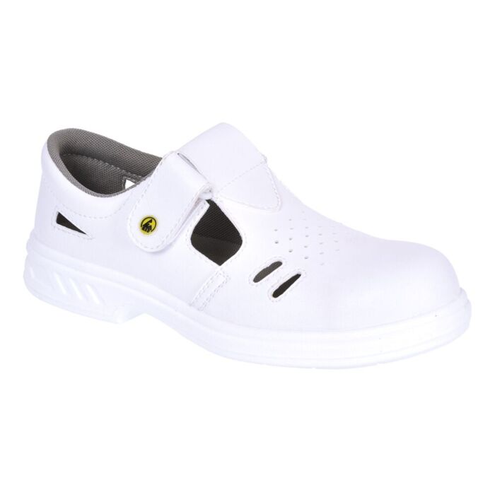 Portwest Steelite ESD Safe Sandal S1CL3 White Thumbnail