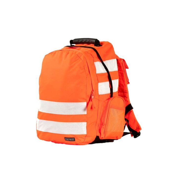 Portwest Hi-Vis Rucksack  (25L) Orange Thumbnail