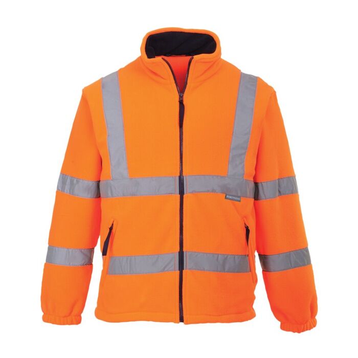 Portwest Hi-Vis Mesh Lined Fleece Orange Thumbnail