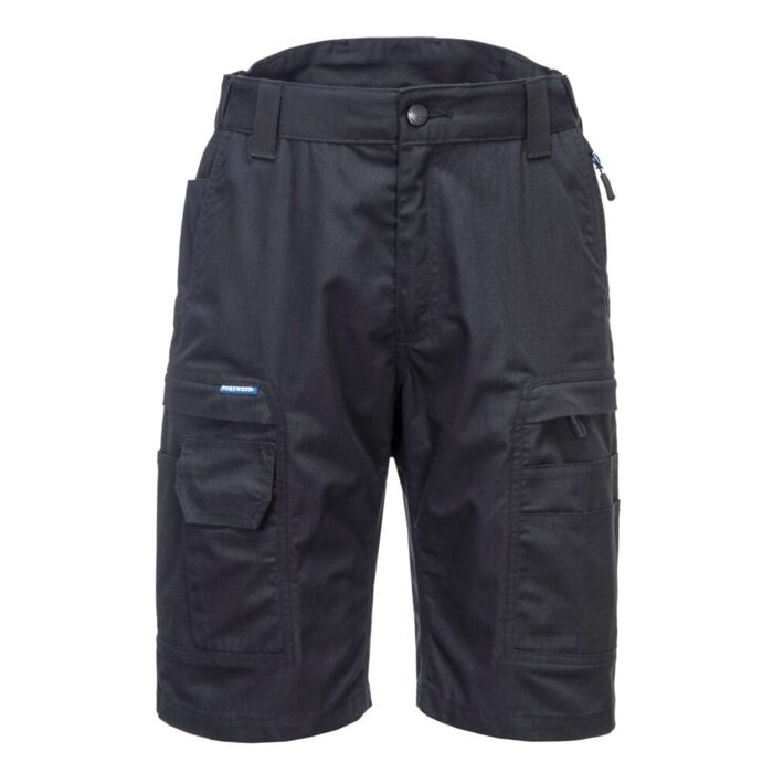 Portwest KX3 Cargo Shorts Black Thumbnail