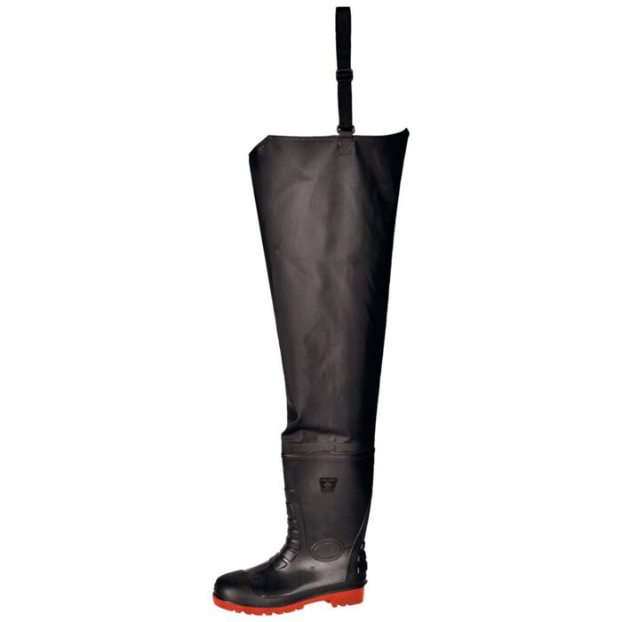 Portwest Waist Waders  S5  37/4 Black Thumbnail