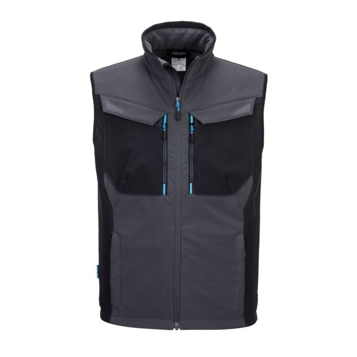 Portwest WX3 Softshell Gilet (3L) Metal Grey Thumbnail