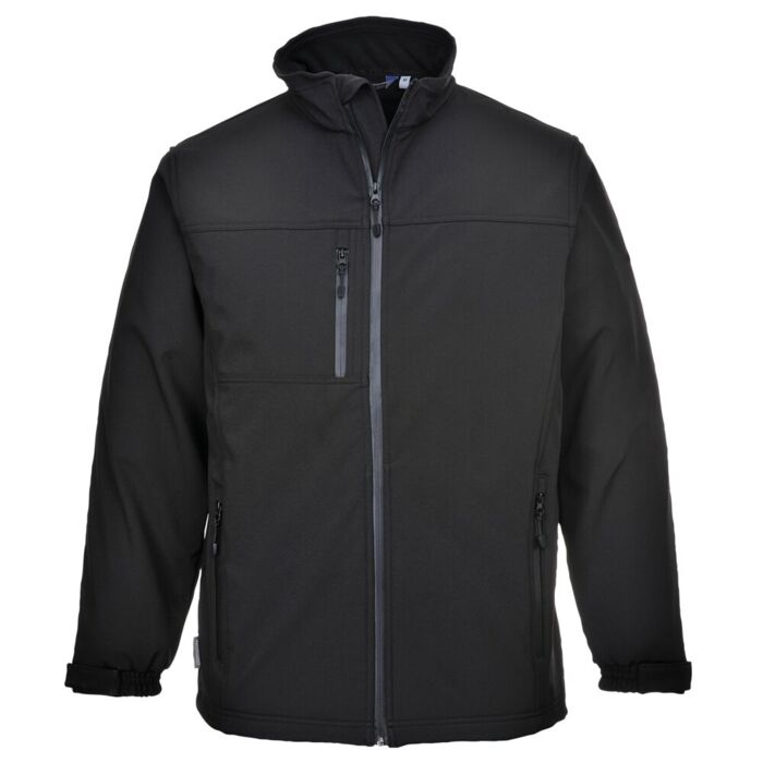 Portwest Softshell Jacket Black Thumbnail