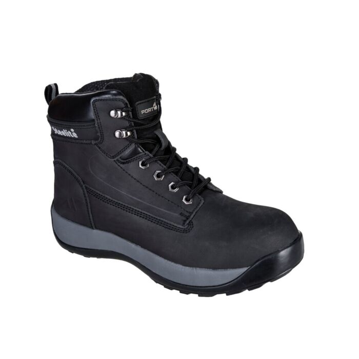 Portwest Constructo Nubuck Boot  S3 Black Thumbnail