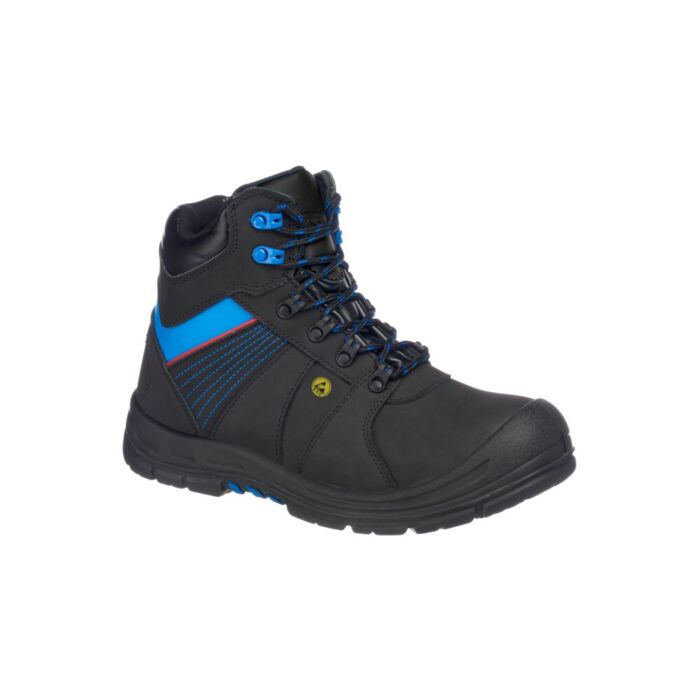 Portwest Portwest Compositelite Protector Safety Boot S3 ESD HRO Black/Blue Thumbnail