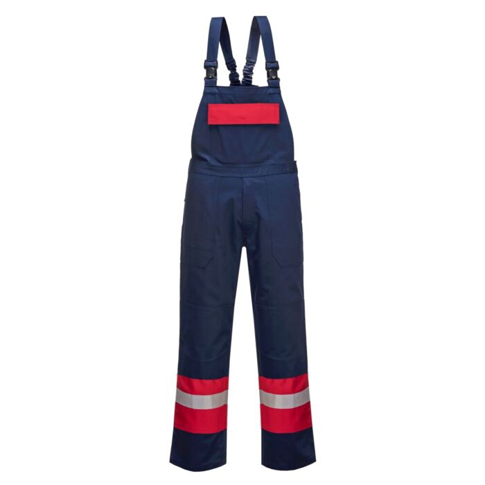 Portwest Bizflame Plus Bib & Brace Navy Thumbnail