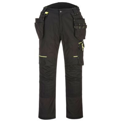 Portwest WX3 Eco Stretch Holster Trouser Black Thumbnail