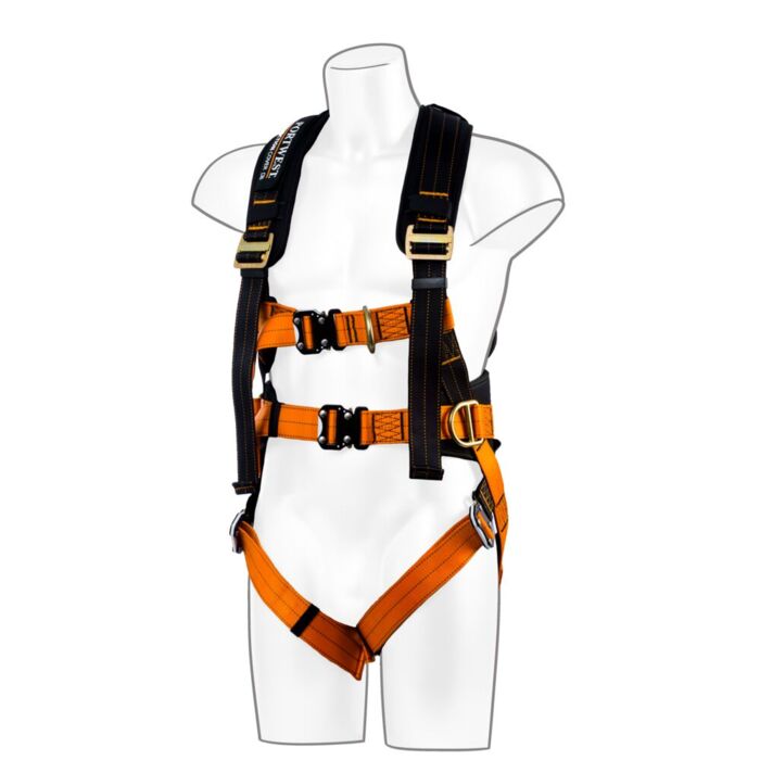 Portwest Ultra 3-Point Harness Black/Orange Thumbnail