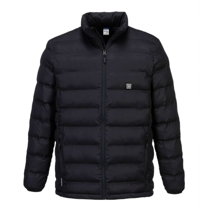 Portwest Heated Tunnel Jacket Black Thumbnail