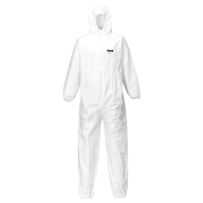 Portwest Microcool Coverall 60g (50pcs) White Thumbnail