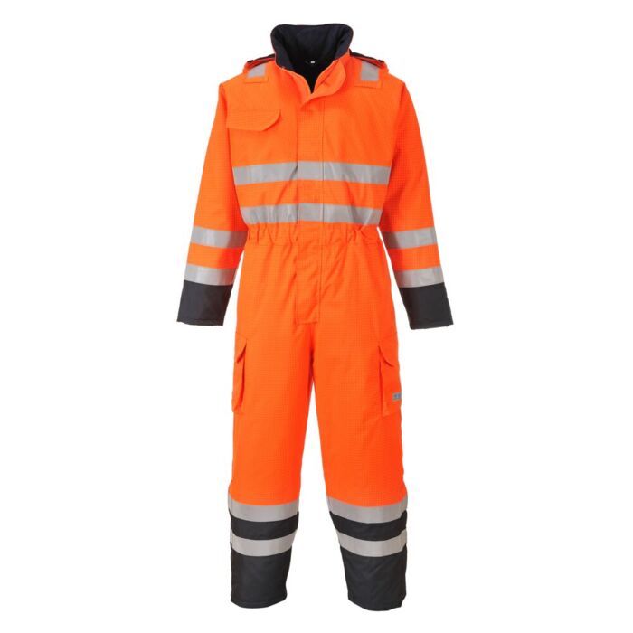 Portwest Bizflame Rain FR Coverall Orange Thumbnail