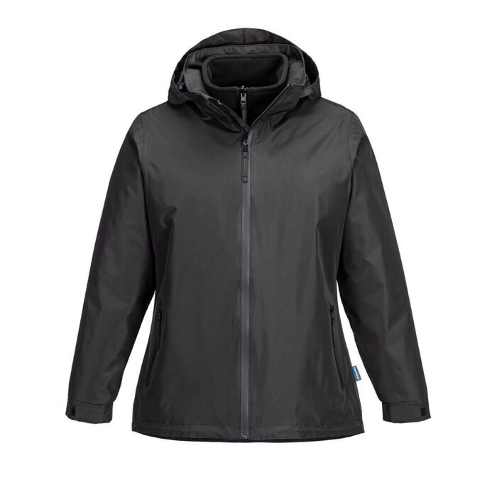 Portwest Women's 3-in-1 JacketBlack Thumbnail