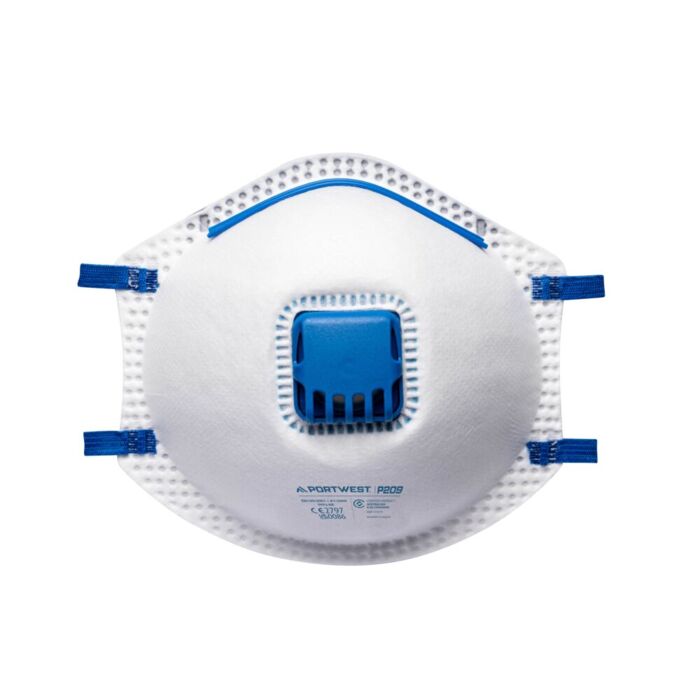 Portwest FFP2 Valved Respirator - Blister Pack(Pk3) Thumbnail