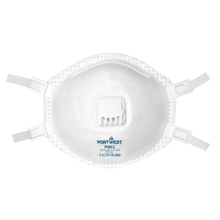Portwest FFP3 Valved Respirator (Pk10) Thumbnail