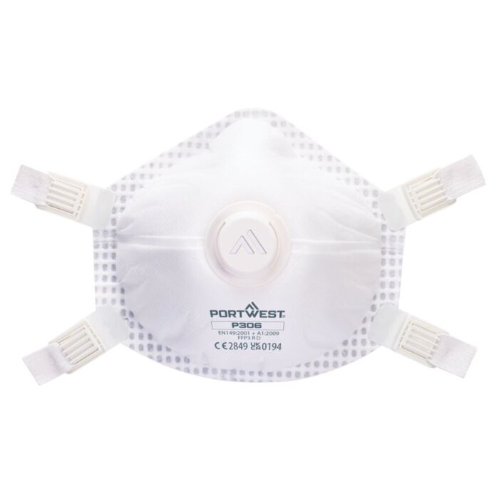 Portwest FFP3 Ultimate Valved Reusable Respirator (Pk5) Thumbnail