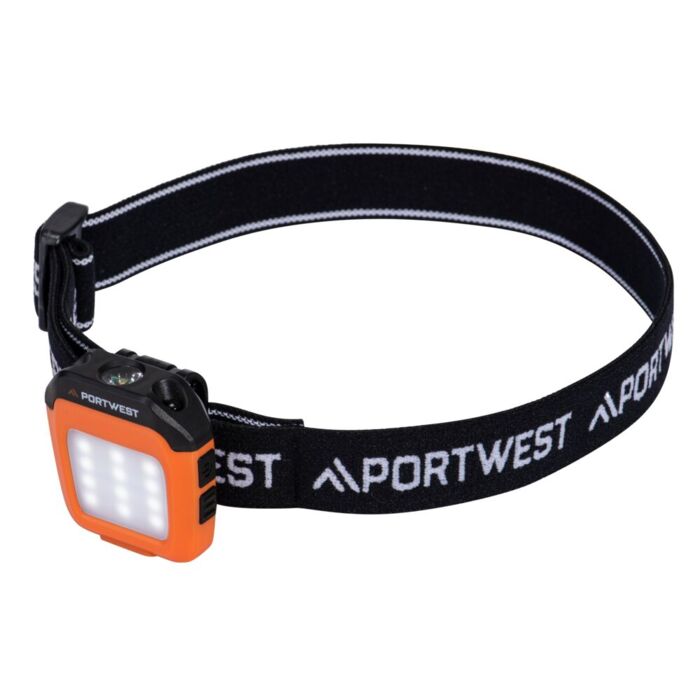 Portwest USB Rechargeable Multi-function LED Cap Light Thumbnail
