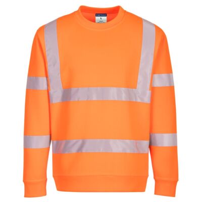 Portwest Eco Hi-Vis Sweatshirt Orange Thumbnail
