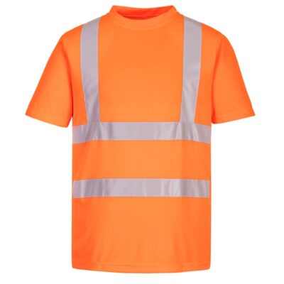 Portwest Eco Hi-Vis T-Shirt  (6 pack) Orange Thumbnail