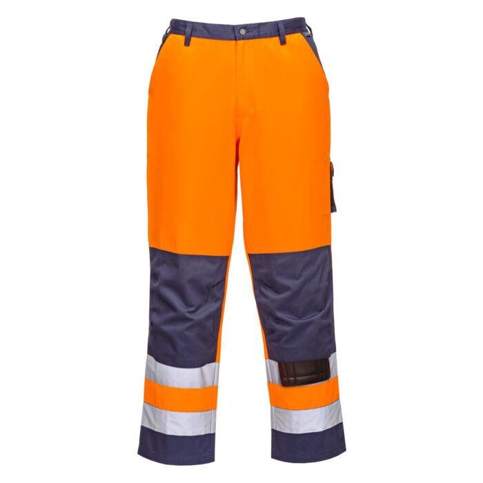 Portwest Lyon Hi-Vis Trousers Orange Thumbnail