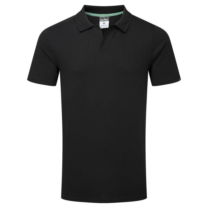 Portwest Organic Cotton Recyclable Polo Shirt Thumbnail