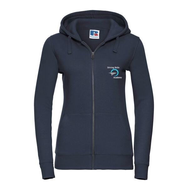 Driving Skills Academy - Women's authentic zipped hooded sweatshirt Thumbnail