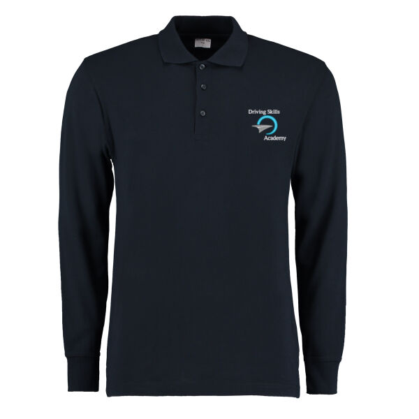 Driving Skills Academy - Piqué polo long-sleeved (classic fit) Thumbnail