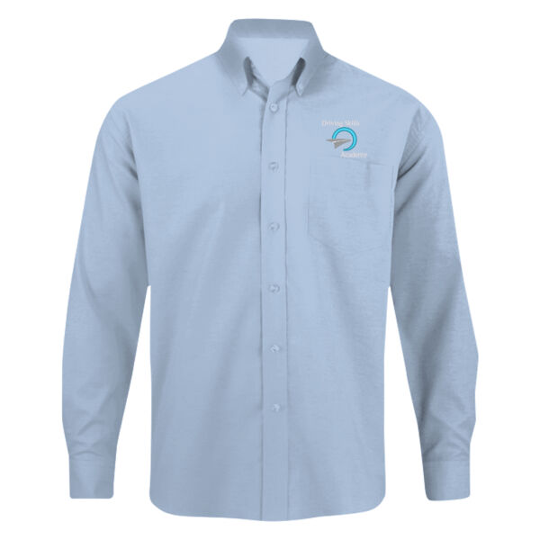 Driving Skills Academy - Long sleeve easycare Oxford shirt Thumbnail